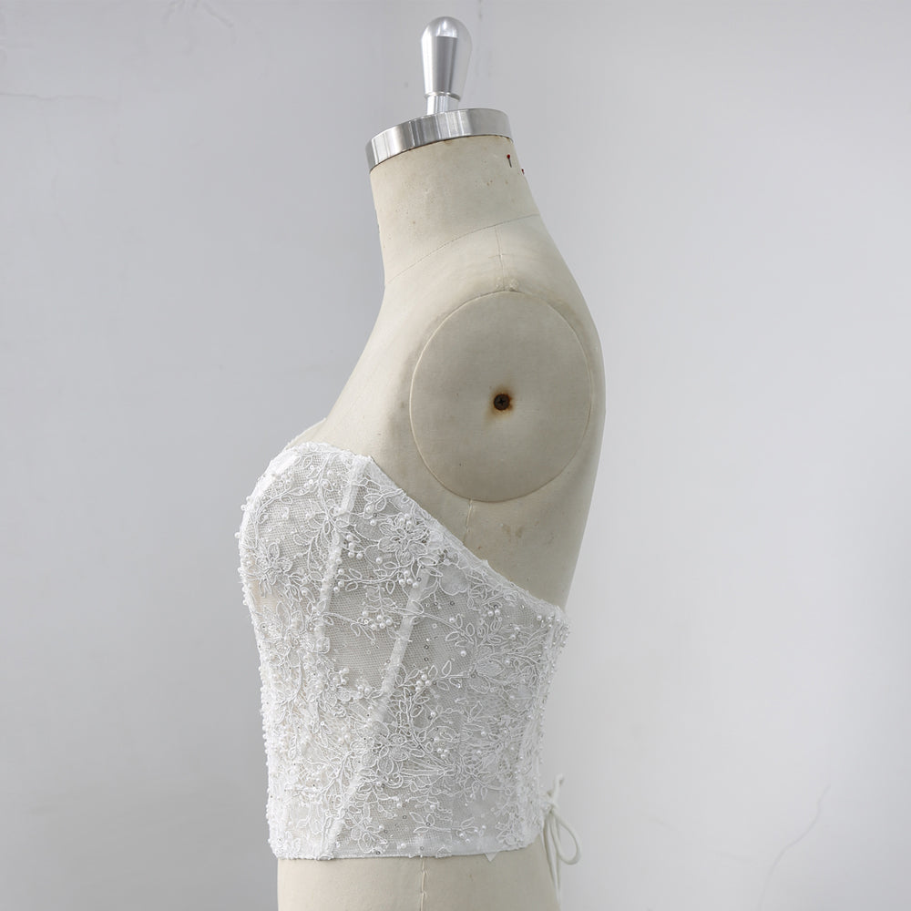 Lace Corset With Bones Wedding Dress Inner Wear Grils Shapewear Body Restraint Bodice Of Bride