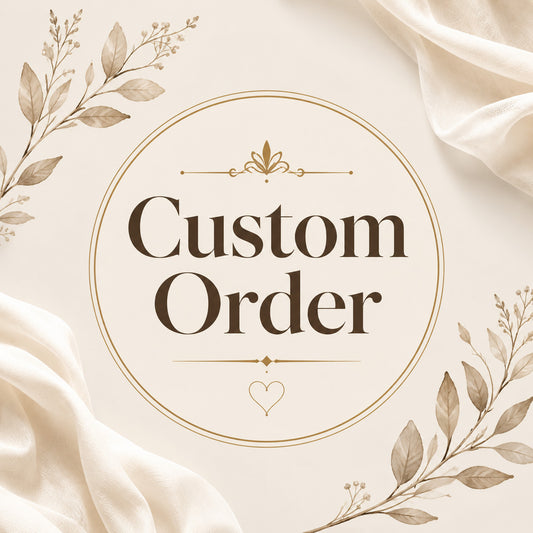 Custom Order For Wedding Dress